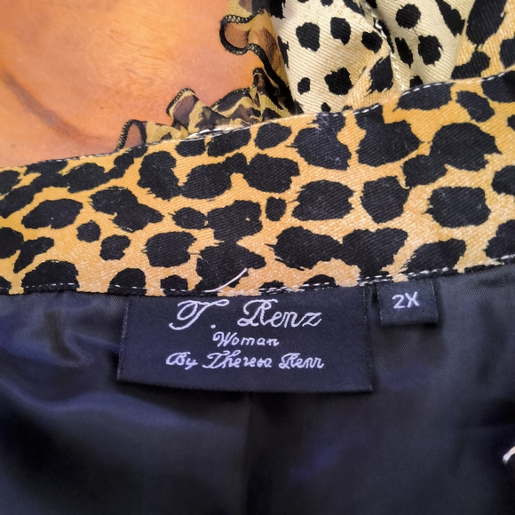 Chic Leopard Print Women's Blazer - Picture 7 of 9